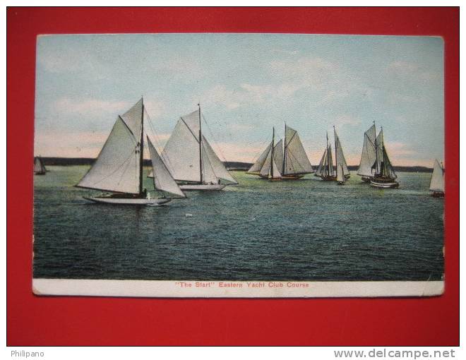 - Maryland >  The Start Eastern Yacht Club Course- Postmarked Baltimore 1919 --- ======  ---ref 285 - Other & Unclassified