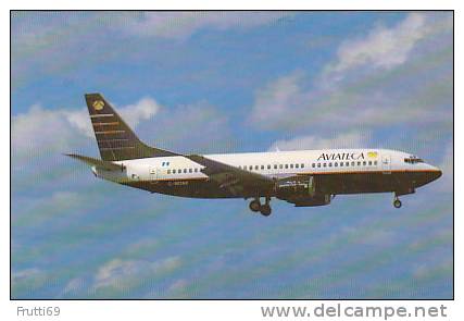 AIRPLANE - AK 87573 AVIATECA - Boeing 737-300 - 1946-....: Moderne