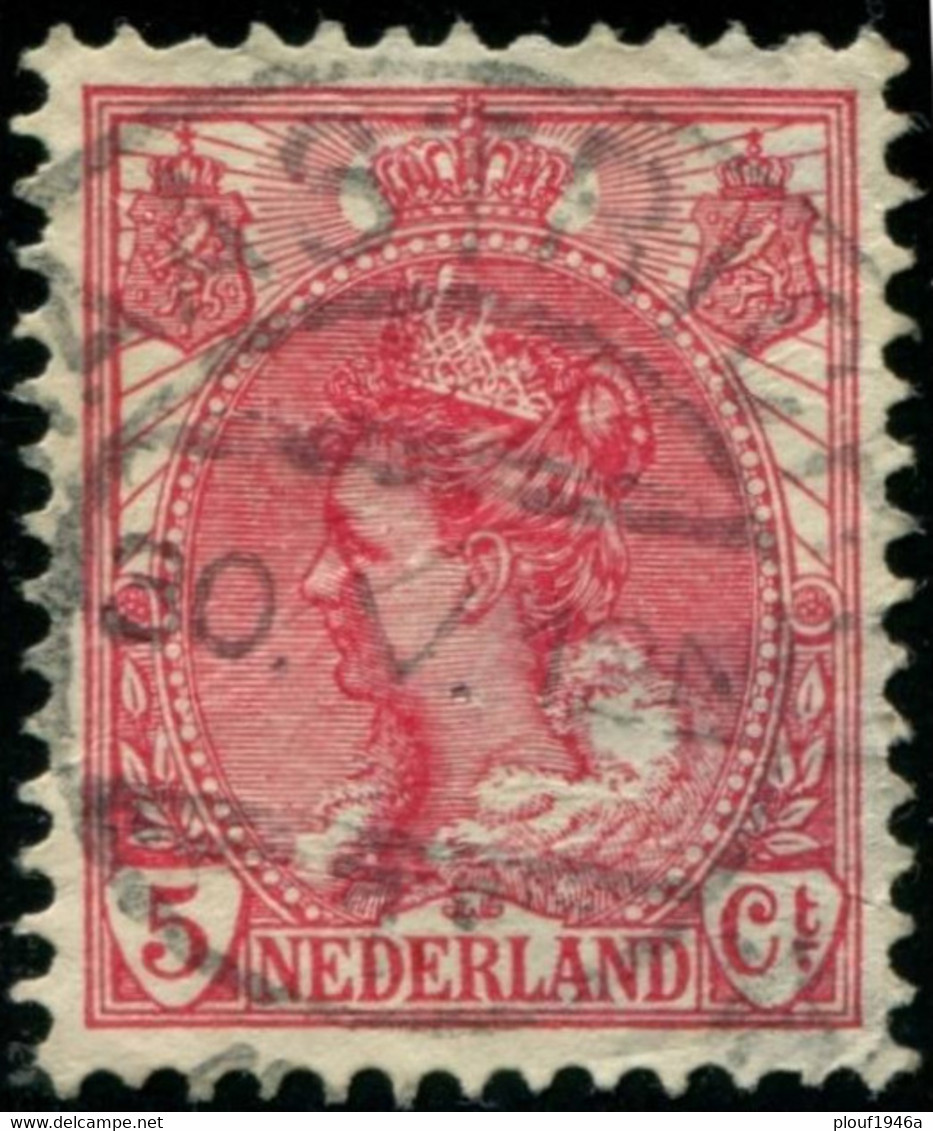 Pays : 384,01 (Pays-Bas : Wilhelmine)  Yvert Et Tellier N° :  51 (o) - Used Stamps