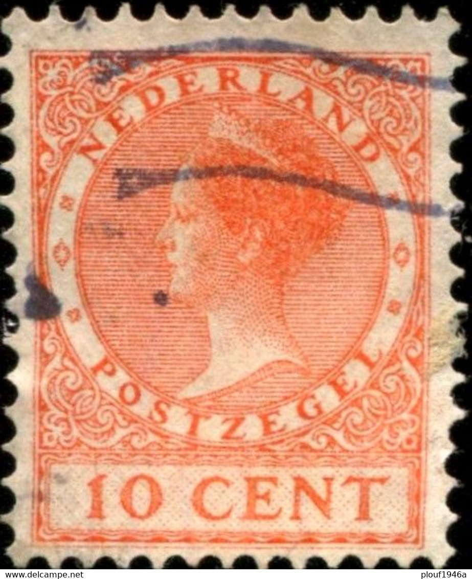 Pays : 384,01 (Pays-Bas : Wilhelmine)  Yvert Et Tellier N° : 142 (A) (o) - Used Stamps