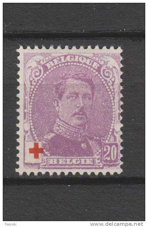 COB 131 * Neuf Charnière Mint Hinged - 1914-1915 Red Cross