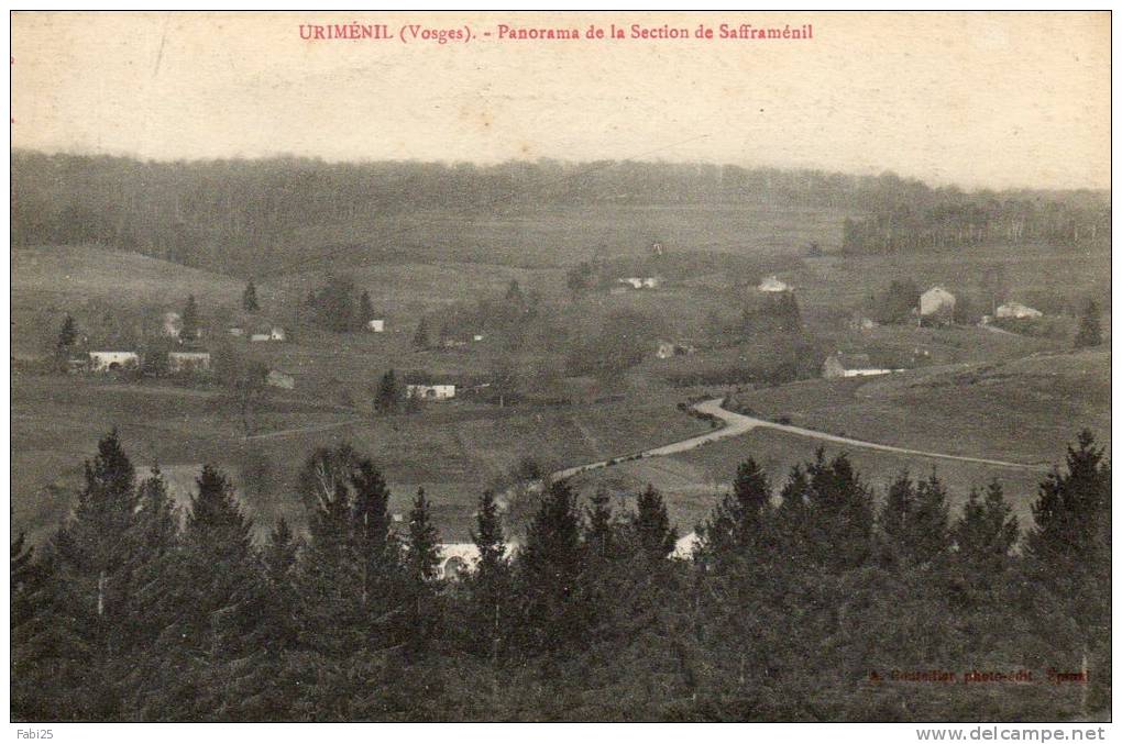 URIMENIL Panorama De La Section De Safframenil - Urimenil