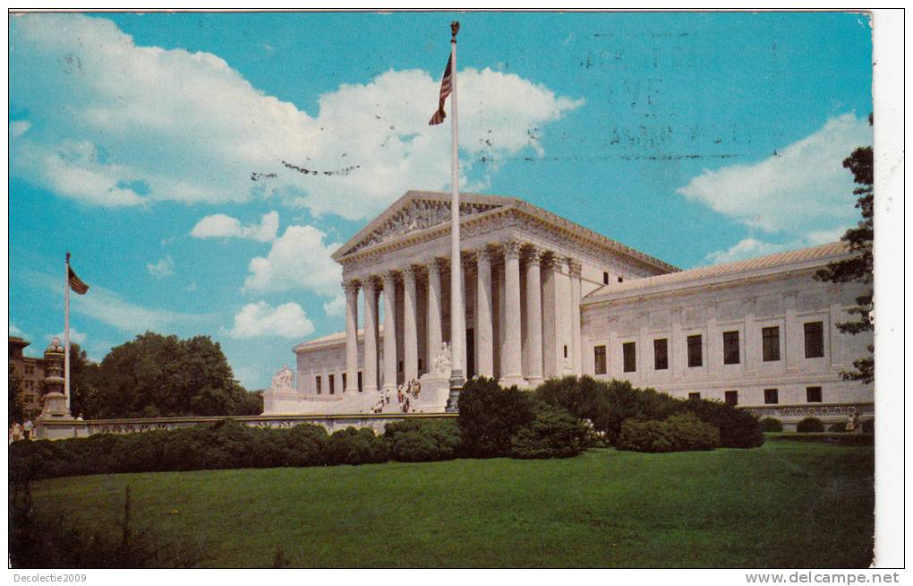 B32421 Supreme Court Building Waschinton DC Used Perfect Shape - Washington DC
