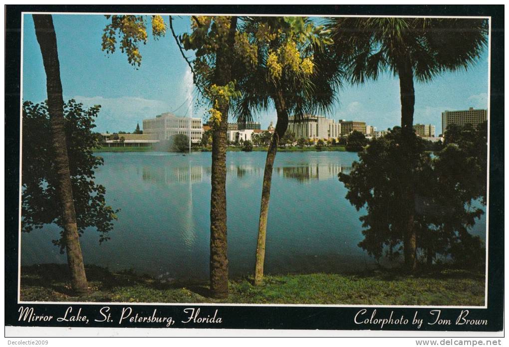 B32445 Mirror Lake Florida Not Used Perfect Shape - St Petersburg