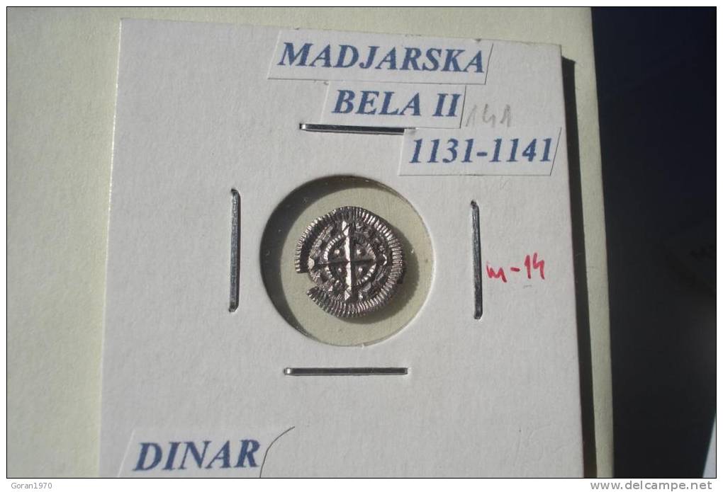 HUNGARY MEDIEVAL COIN : BELA Ll  (1131-1141) DINAR - Sonstige & Ohne Zuordnung