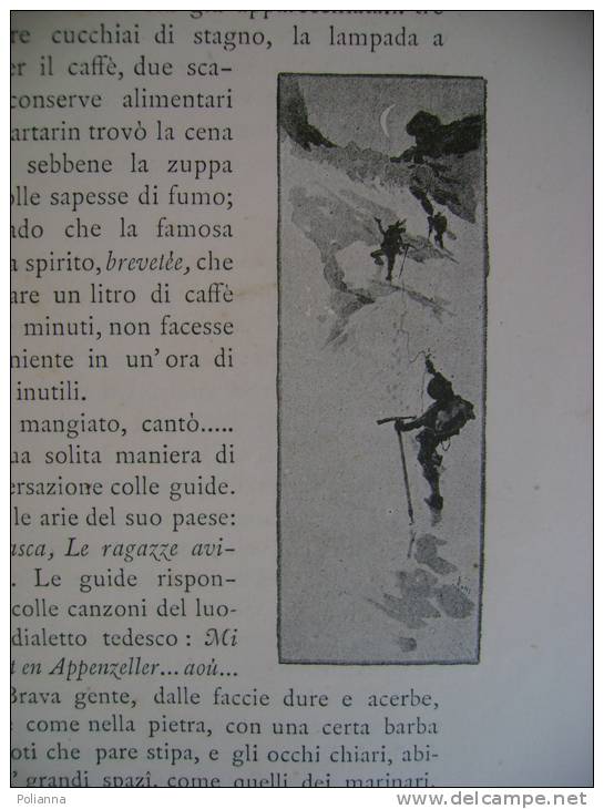 PAT/19 Daudet TARTARIN Sulle ALPI Dumolard - Edizione Del Corriere Della Sera 1887/Rossi/Myrbach - Anciens