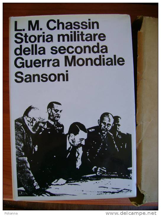 PAT/20 Chassin STORIA MILITARE II GUERRA MONDIALE Sansoni 1964 - Italiaans