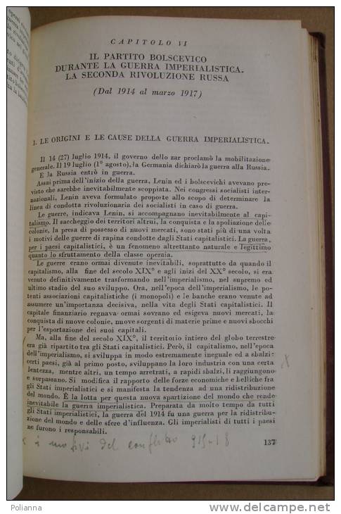 PAT/23 STORIA PARTITO COMUNISTA BOLSCEVICO DELL´U.R.S.S. 1945 - Société, Politique, économie