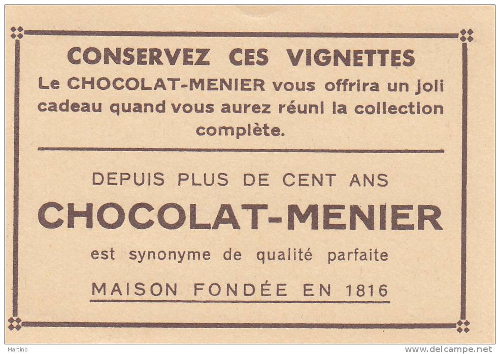 CHROMO  Image Chocolat MENIER   PAYS BAS  LA HAYE  Maison Maurice N° 91 - Menier