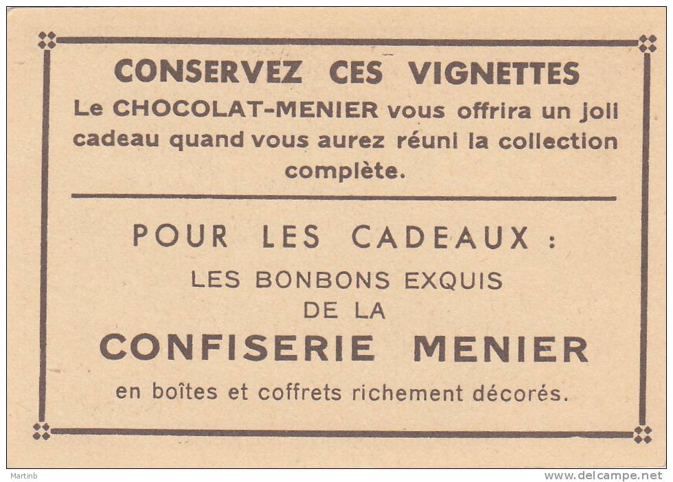 CHROMO  Image Chocolat MENIER   PAYS BAS  DELFT  Vieille Maison  N° 85 - Menier