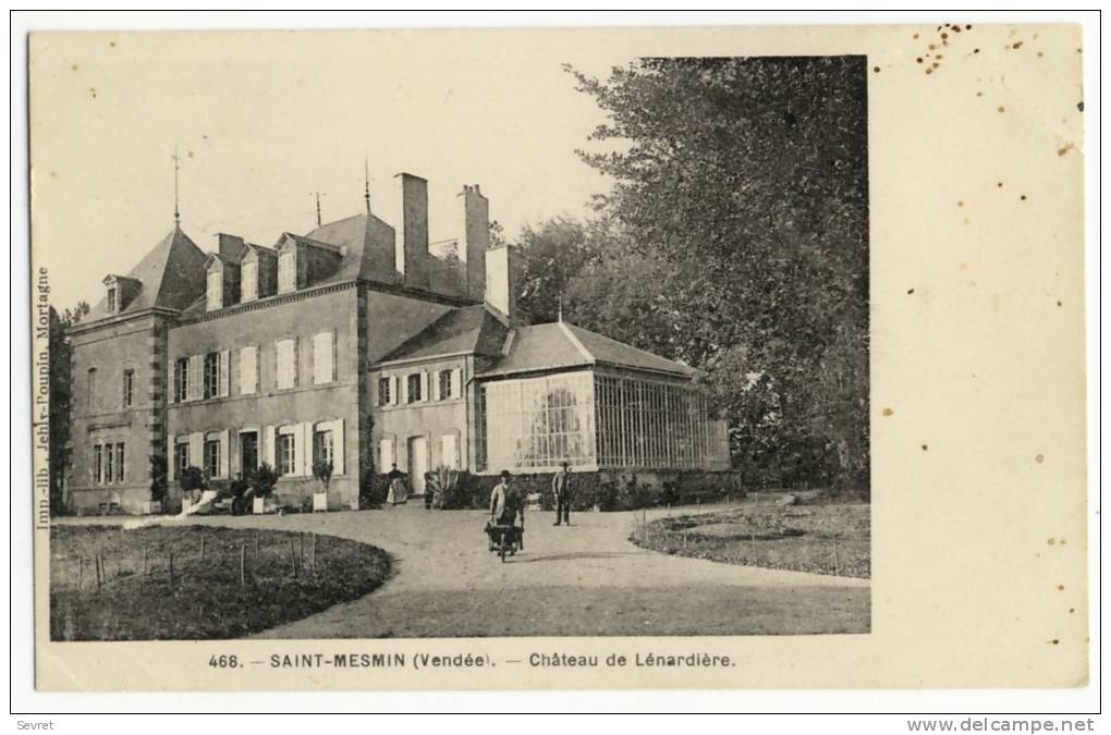 SAINT-MESMIN. -  Château De Lénardière - Autres & Non Classés