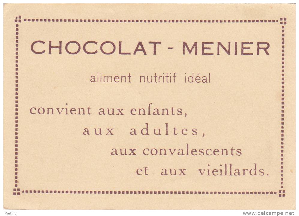 CHROMO  Image Chocolat MENIER ITALIE  ROME  Basilique St Pierre  N° 241 - Menier