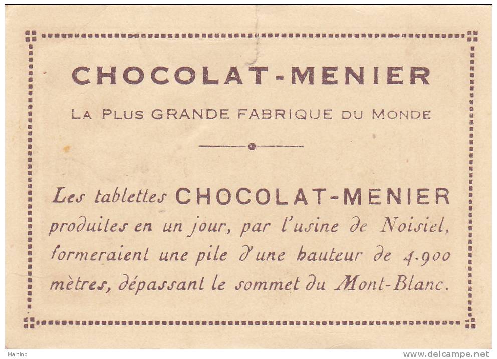 CHROMO  Image Chocolat MENIER ITALIE  POMPEI  Bains Publics    N° 230 - Menier