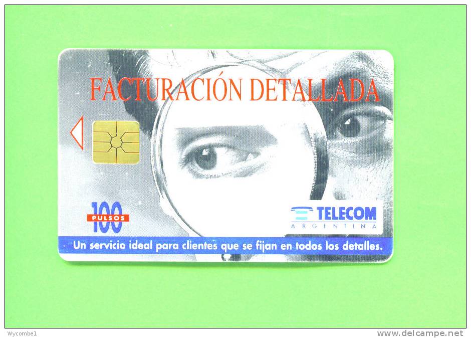 ARGENTINA - Chip Phonecard As Scan - Argentinien