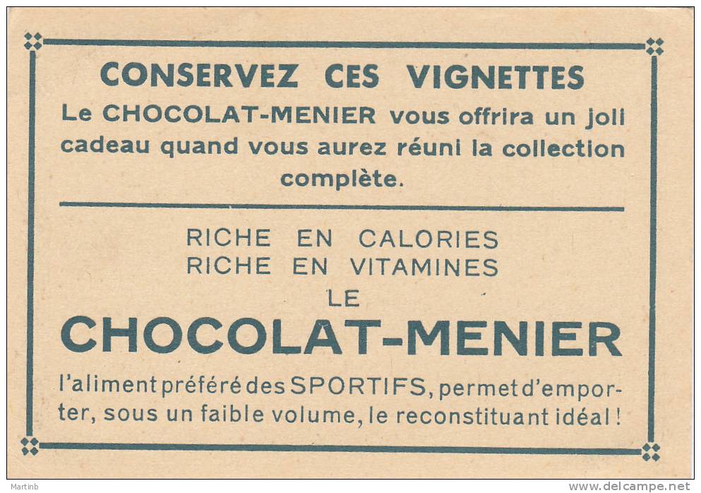 CHROMO  Image Chocolat MENIER ITALIE  TURIN   Palais Royal   N° 252 - Menier