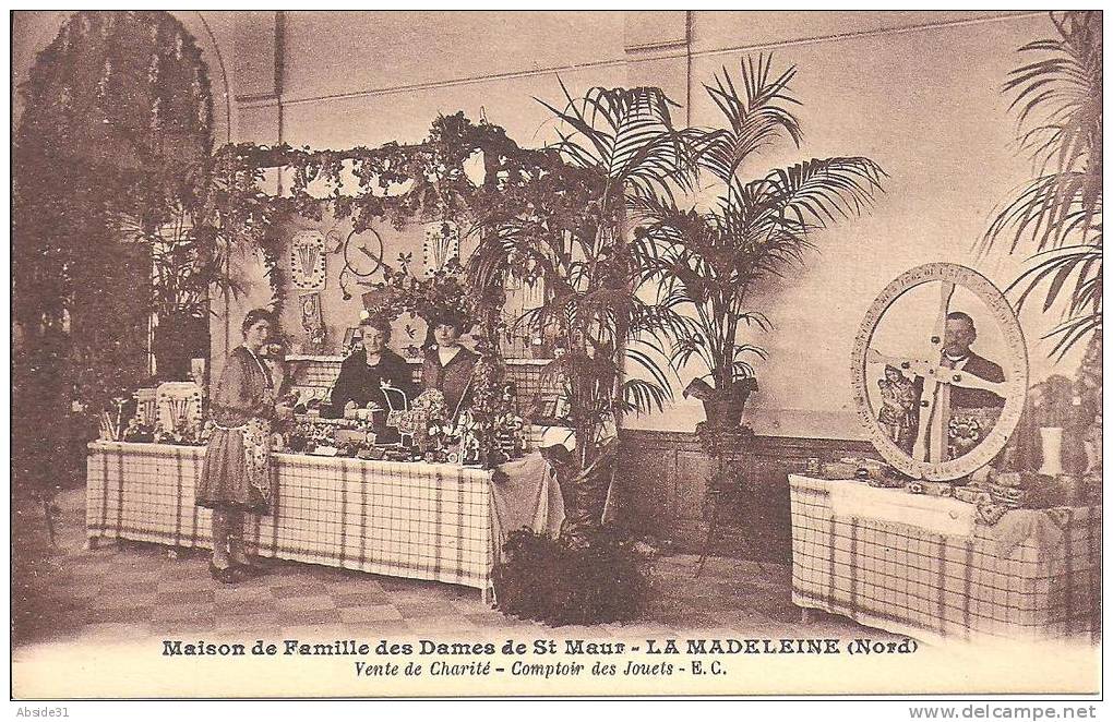 LA MADELEINE - Maison De Famille Des Dames De St Maur-Vente De Charité-Comptoir Des Jouets - La Madeleine