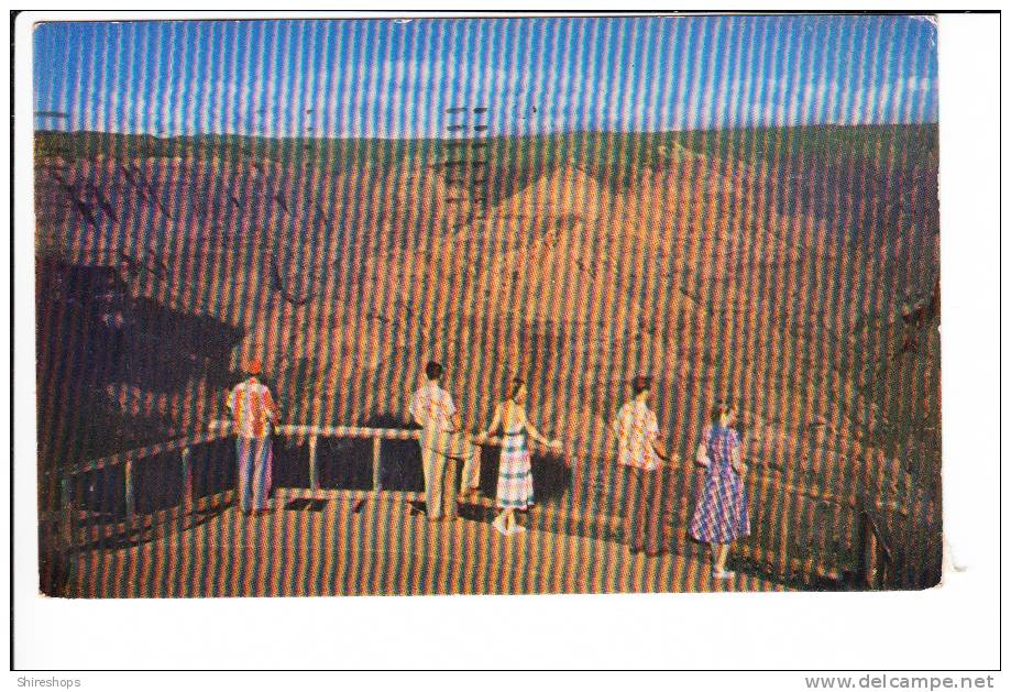 Postmark Hilo Hawaii 1953 Kodachrome Walmea Canyon - Hilo