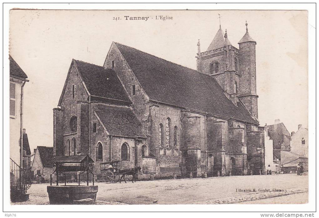 58 - TANNAY - L'EGLISE - ETAT VOIR LES 2 SCANS - Tannay