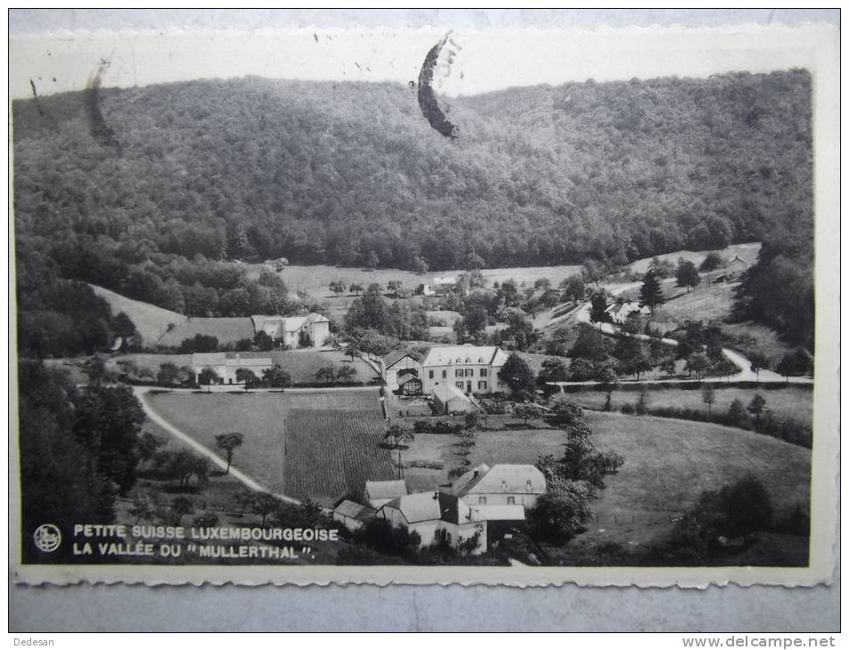 CPA Petite Suisse Luxembourgeoise La Vallée Du Mullerthal - 1936 - MU - Müllerthal