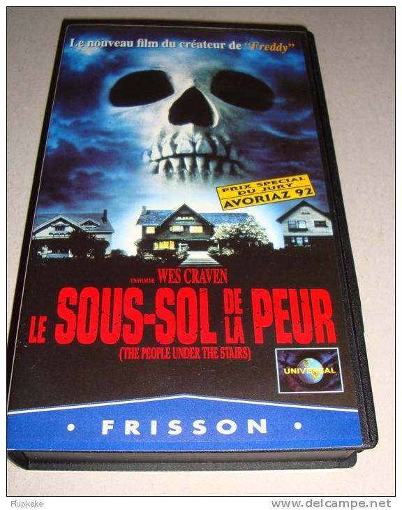 Vhs Pal Le Sous-Dol De La Peur The People Under The Stairs Wes Craven 1991 Version Française - Sciences-Fictions Et Fantaisie