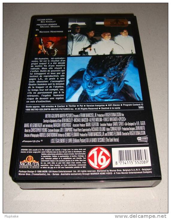 Vhs Pal La Mutante Species Roger Danaldson 1995 Version Française - Fantascienza E Fanstasy