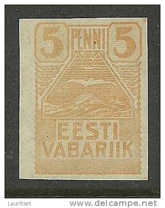 Estland Estonia 1919 Michel 5 MNH - Estonie