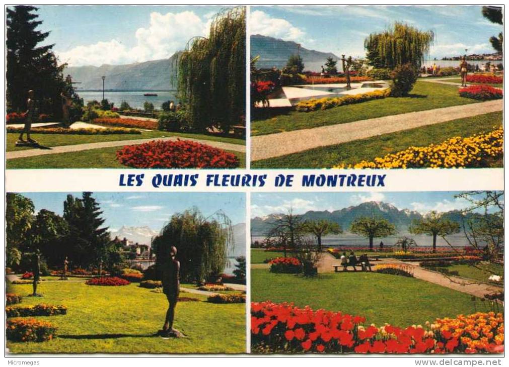 Les Quais Fleuris De MONTREUX - Montreux