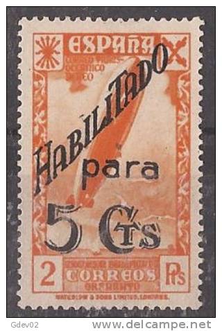 ESBE44STV-LFTA571TOSC. Spain.Espagne.Historia Del Sello.BENEFICENCIA 1940 .(Ed.44**) Sin Charnela..MUY BONITO - Otros & Sin Clasificación