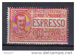 3RG1089 - REGNO 1922, Espressi : 60 Cent N. 7  *** - Exprespost