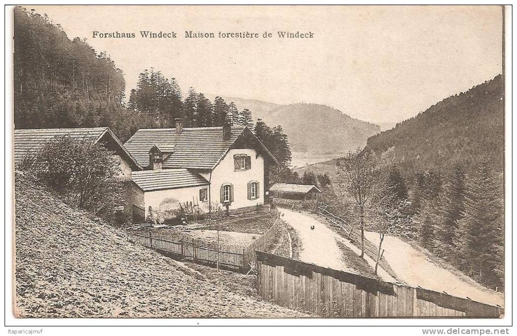 Allemagne ? :  FORSTHAUS  WINDECK   Maison  Forestière  De  Windeck1913 - Windeck