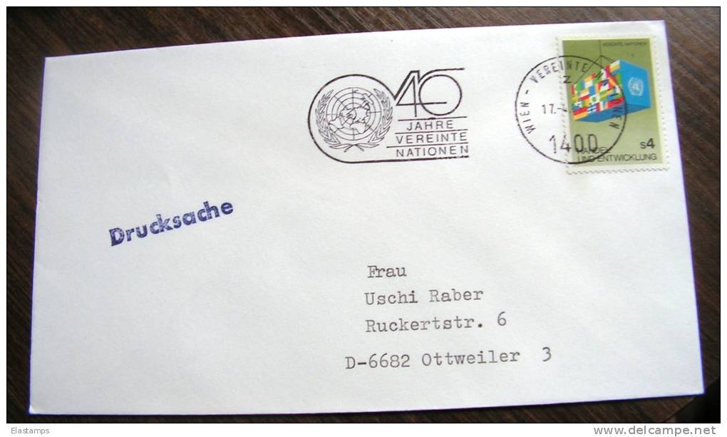 == UNO FDC 1985 - - Lettres & Documents