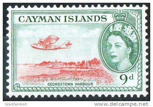 Cayman Islands 1932 9d Queen MH  SG 157 - Cayman Islands