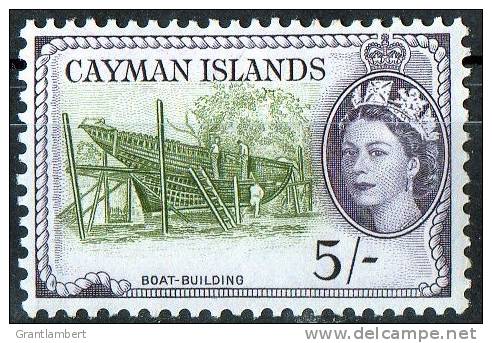 Cayman Islands 1932 5s Queen MH   SG 160 - Kaimaninseln
