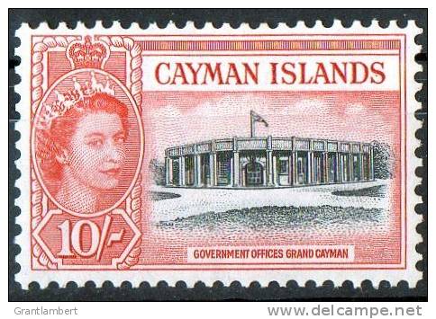 Cayman Islands 1932 10s Queen MH  SG 161 - Cayman (Isole)