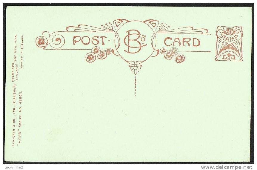 4866/1 &amp; 4866/3  "Rock Of Ages"  Part Set Of  Bamforth 'song' Cards  C1915 - Other & Unclassified