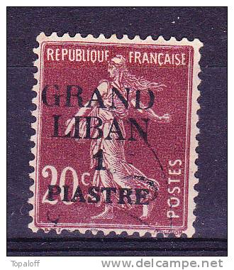 GRAND LIBAN N°5 Oblitéré - Gebruikt