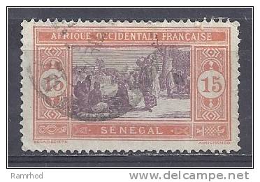 SENEGAL 1914 Market -  15c. - Purple And Brown  FU - Oblitérés