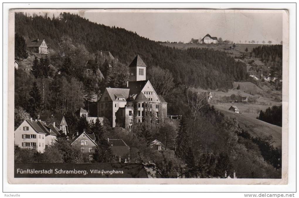 Allemagne- Fünftälerstadt Schramberg. Villa Junghans- Cpsm - Schramberg