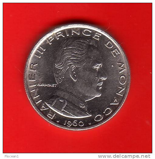 MONACO ... QUALITE **** 1 FRANC 1960 RAINIER III  **** EN ACHAT IMMEDIAT !!! - 1960-2001 Nouveaux Francs