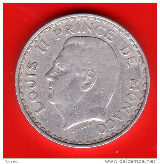 **** MONACO - 5 FRANCS 1945 LOUIS II - ALUMINIUM **** EN ACHAT IMMEDIAT !!! - 1922-1949 Louis II