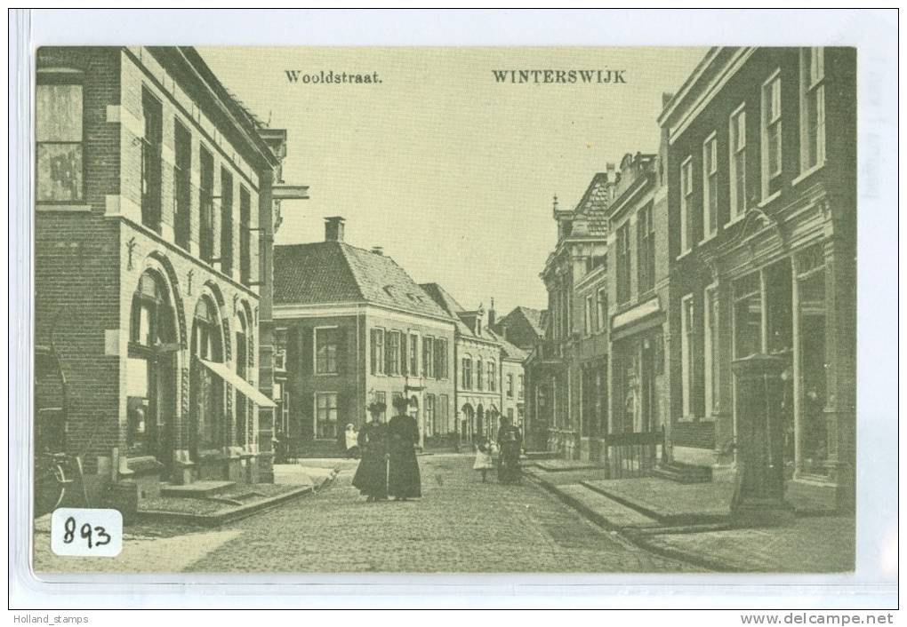 ANSICHTKAART Van WINTERSWIJK - WOOLDSTRAAT (893) REPRINT - Winterswijk