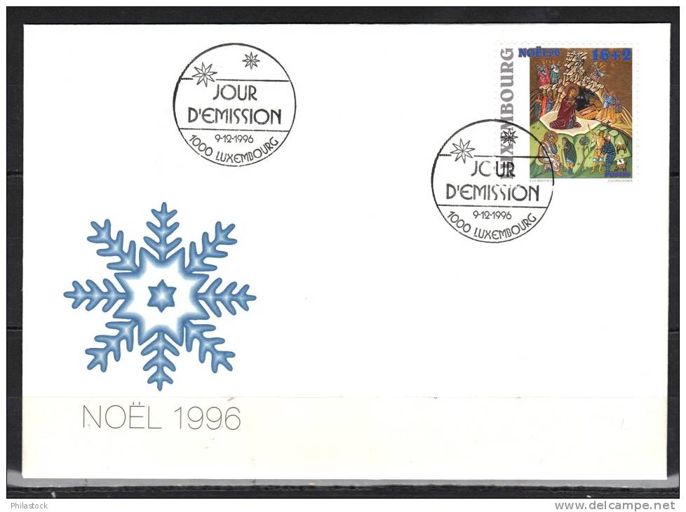 LUXEMBOURG 1996 Enveloppe FDC - FDC