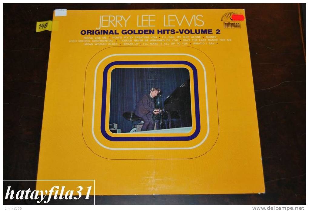 Jerry Lee Lewis Original Golden Hits-Volume 2 BI 1588  Printed Germany 1969 (34) - Rock