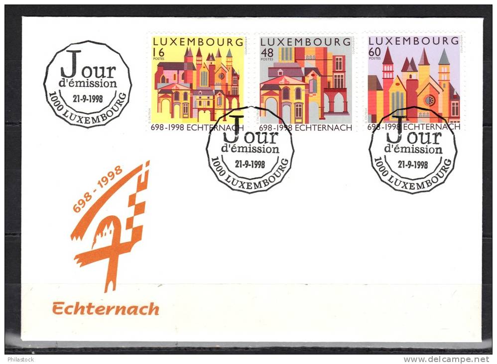 LUXEMBOURG 1998 Enveloppe FDC - FDC