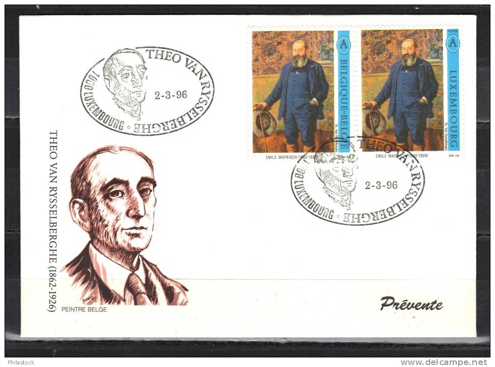 LUXEMBOURG 1996 Enveloppe FDC - FDC