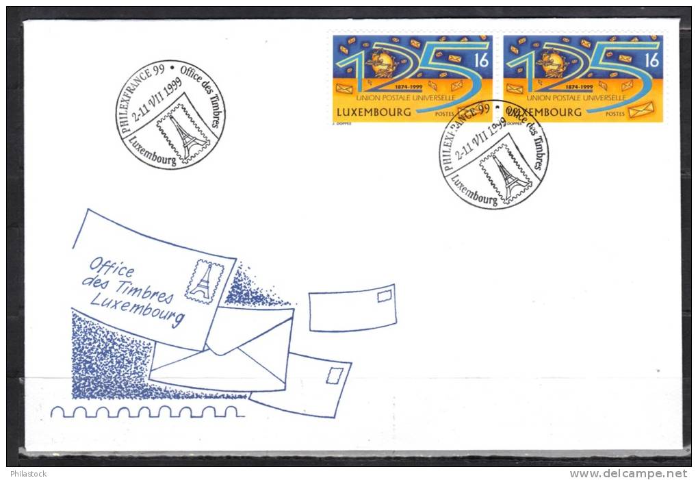 LUXEMBOURG 1999 Enveloppe FDC - FDC