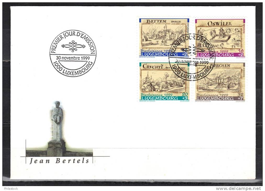 LUXEMBOURG 1999 Enveloppe FDC - FDC