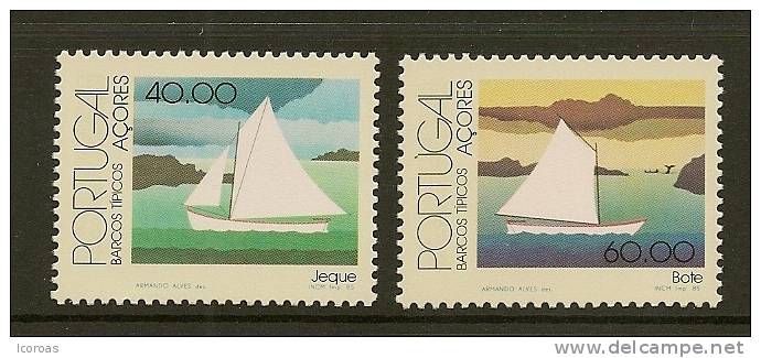 1985-Barcos Típicos Dos Açores - Nuevos