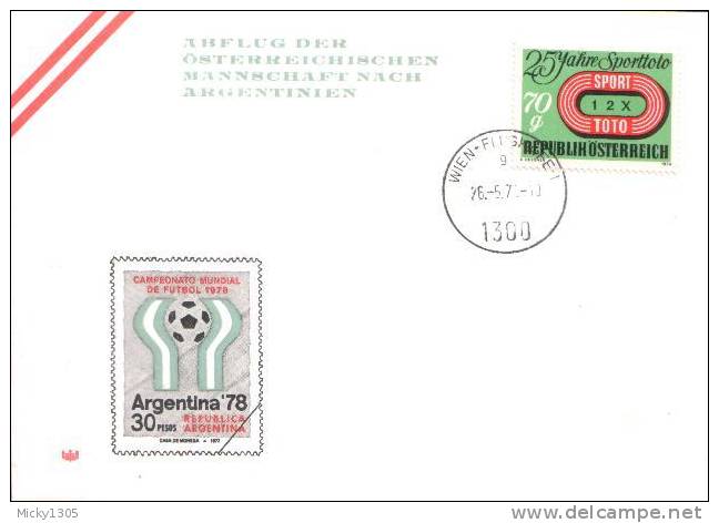 Österreich / Austria - Spezialbeleg / Special Cover  (g175) - 1978 – Argentine