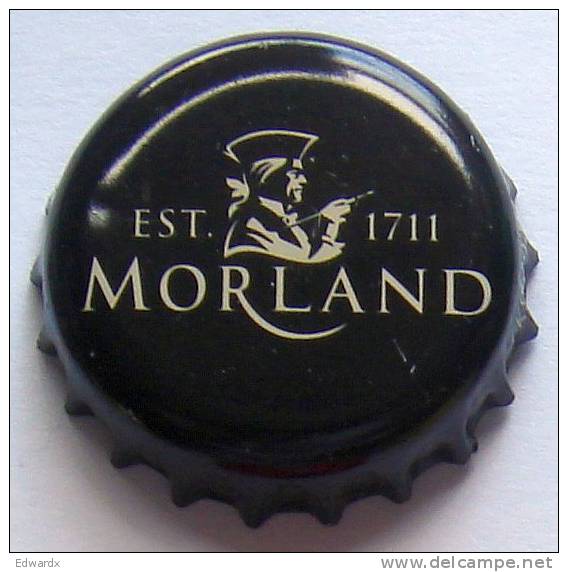 Morland England (black) Beer Bottle Top Crown Cap Kronkorken Capsule Tappi Chapa - Bière